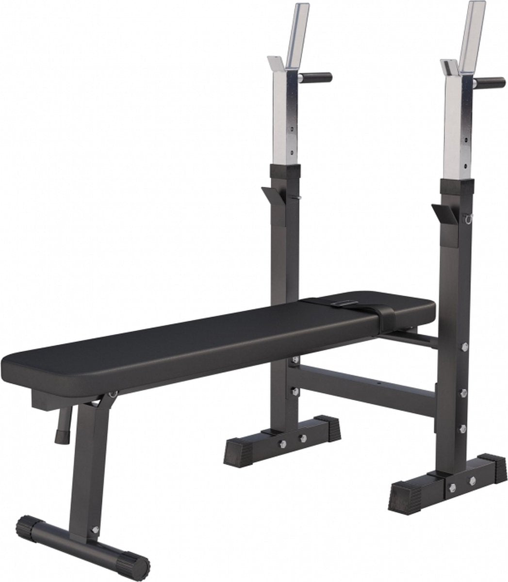 Banc de musculation avec support de barre