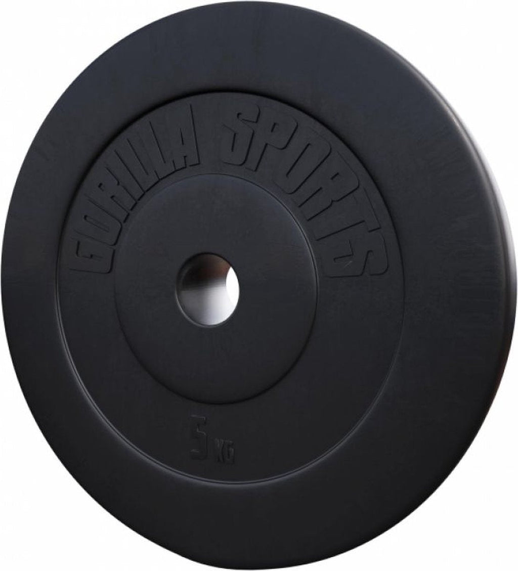 Set disque  Poids - 30 kg (2 x 5 & 2 x 10 kg) - Plastique - 30 mm