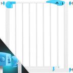 Barrière de sécurité escalier 74-87 cm Extensible - sans perçage