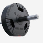 Lot de 2 disque de poids 30KG Olympique  2 x 15 kg - Pince en plastique - 50 mm
