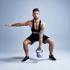 Haltère Russe Kettlebell Plastique Stylish De 18 Kg