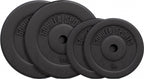 Set disque  Poids - 30 kg (2 x 5 & 2 x 10 kg) - Plastique - 30 mm