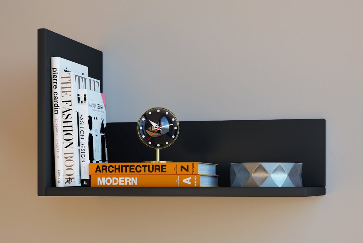 Étagère murale Noir