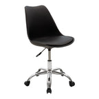 Chaise de bureau 48x57x93 cm noir