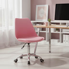 Chaise de bureau rose 48x57x93 cm