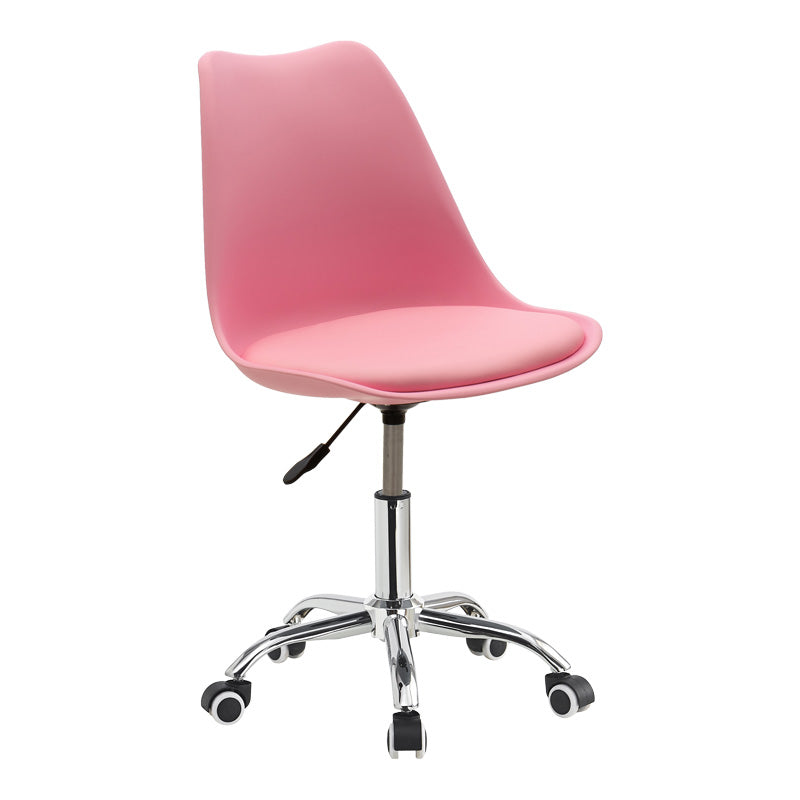 Chaise de bureau rose 48x57x93 cm