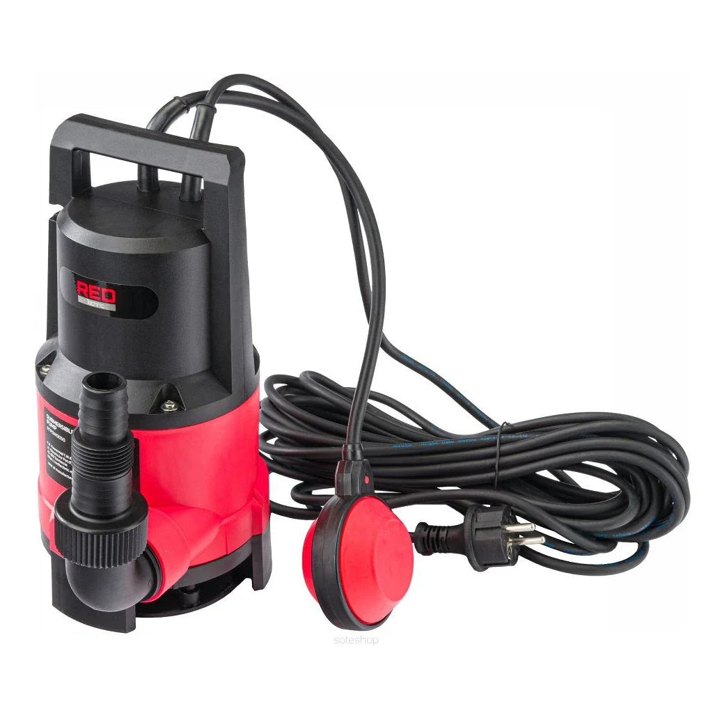 Pompe Submersible Pour Vide Cave Eau Propre Et Sale Avec Flotteur 1400W