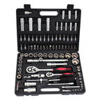 Mallette outils coffret 94 pièces Clés à douilles