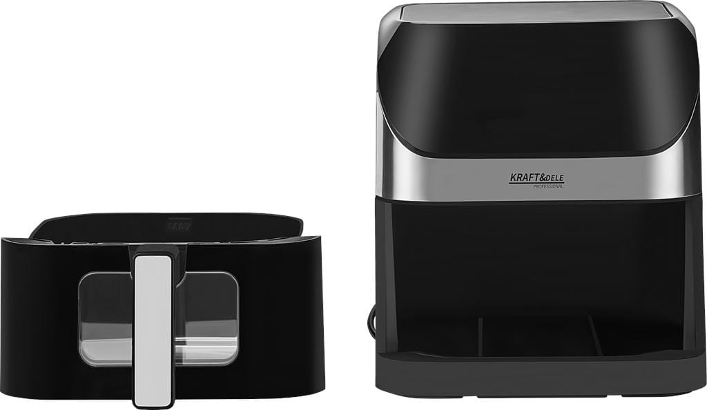 Friteuse à Air Chaud 6 L Sans Huile Puissance 2000 W Écran LED KD4108