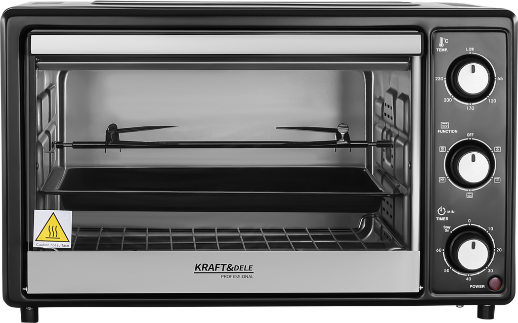 Four Électrique 48L 2000w Fonction Rôtissage + Accessoire