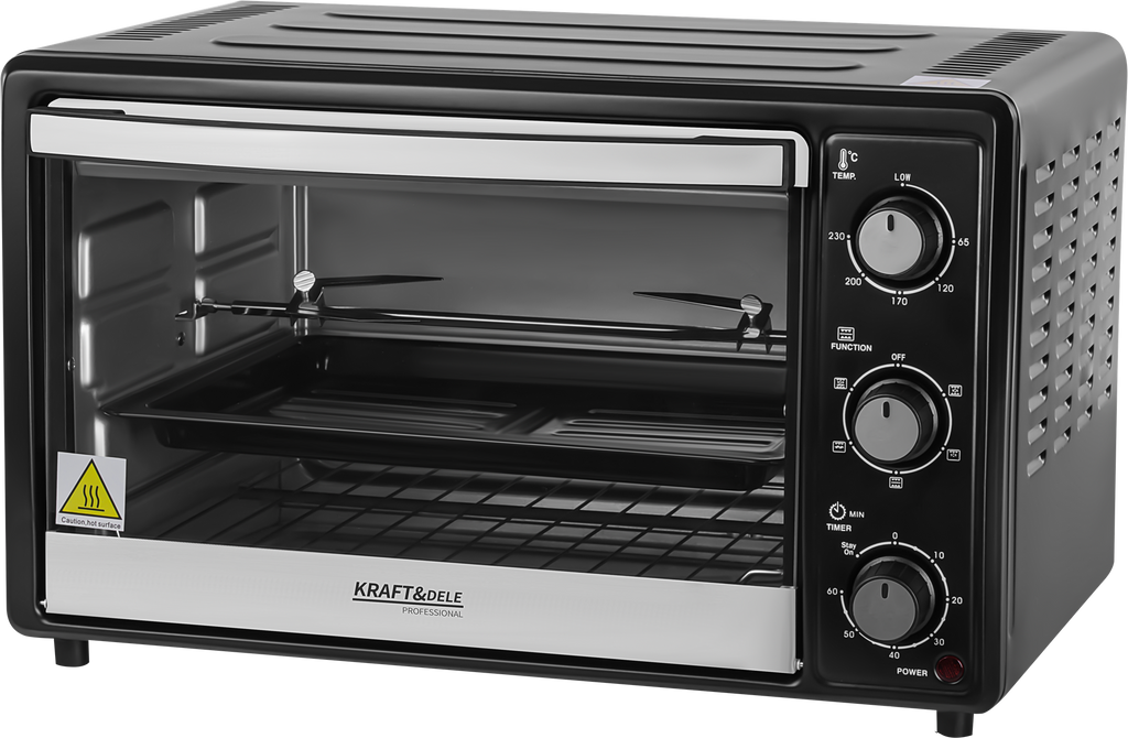 Four Électrique 48L 2000w Fonction Rôtissage + Accessoire