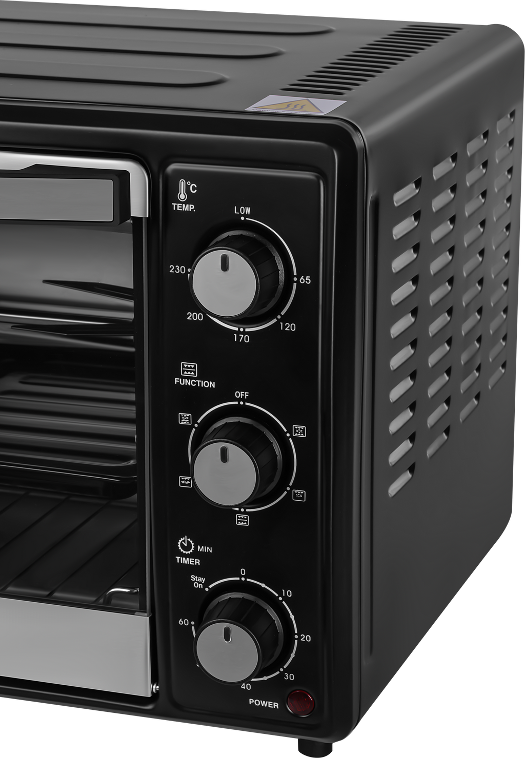 Four Électrique 48L 2000w Fonction Rôtissage + Accessoire