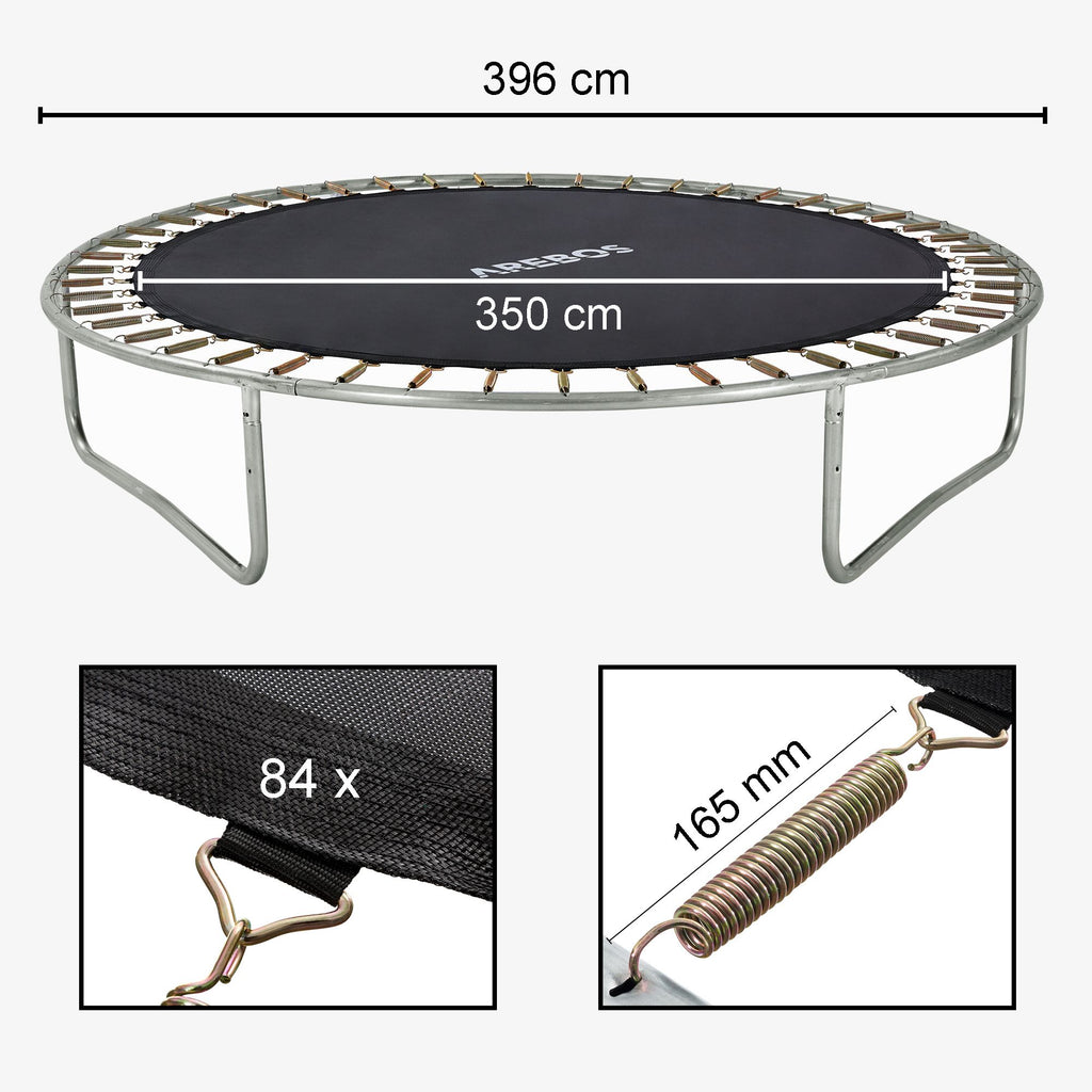 Tapis de saut  pour trampoline 396 cm 84 oeillets 165 mm