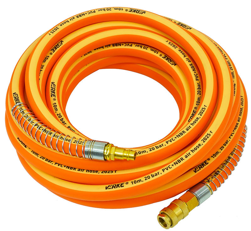 Tuyau pneumatique 1/2", PVC+NBR, 12 x 17 mm, 5 m