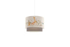 Suspension luminaire plafonnier enfants blanc 30x70 cm