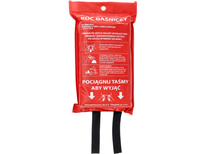 Couverture anti-feu anti incendie en fibre de verre 1,2 m x 1,8 m