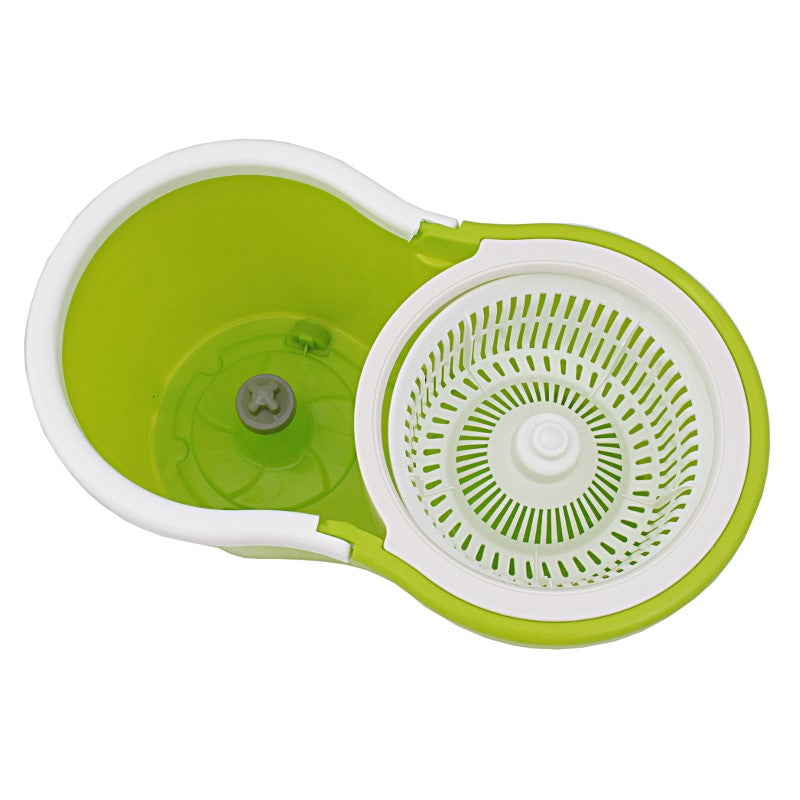 Ensemble serpillère seau+ balai rotatif à 360 °