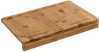 Planche à découper bambou avec rebord 35x24x4 cm