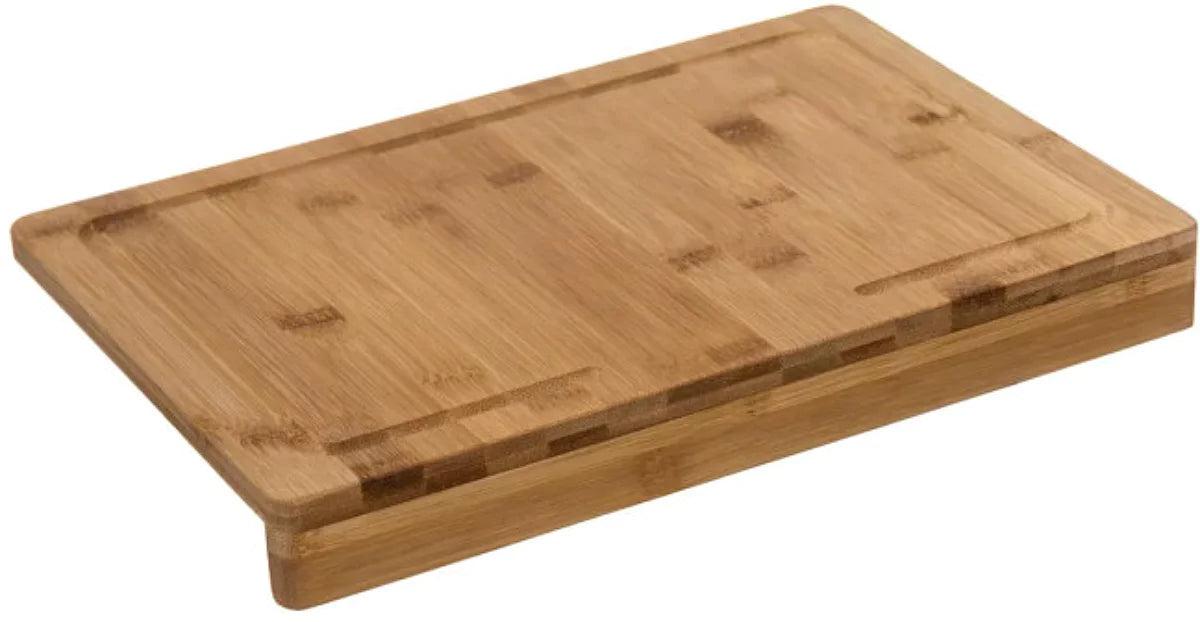 Planche à découper bambou avec rebord 35x24x4 cm