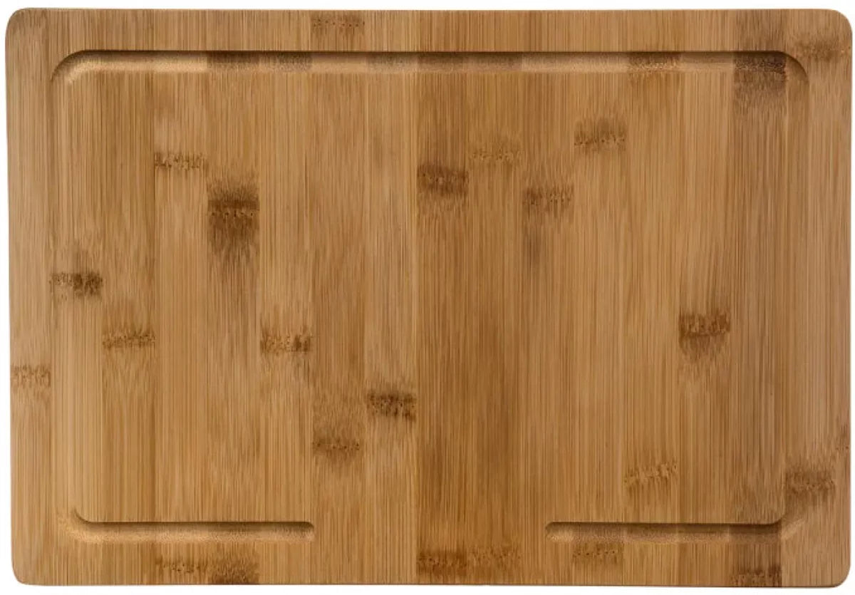 Planche à découper bambou avec rebord 35x24x4 cm