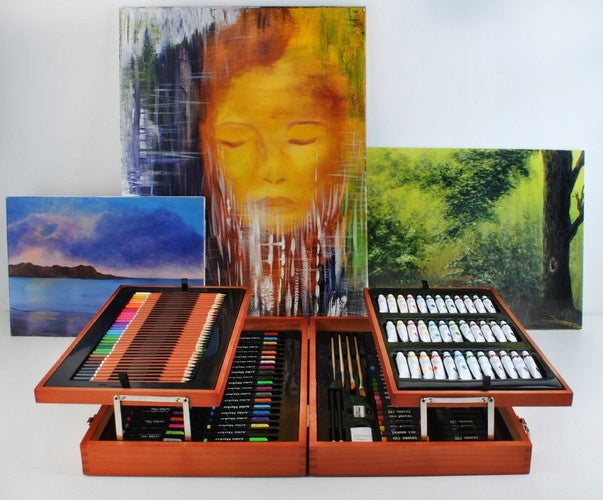 Set Valise Peinture Coloriage Xxl 174 Éléments