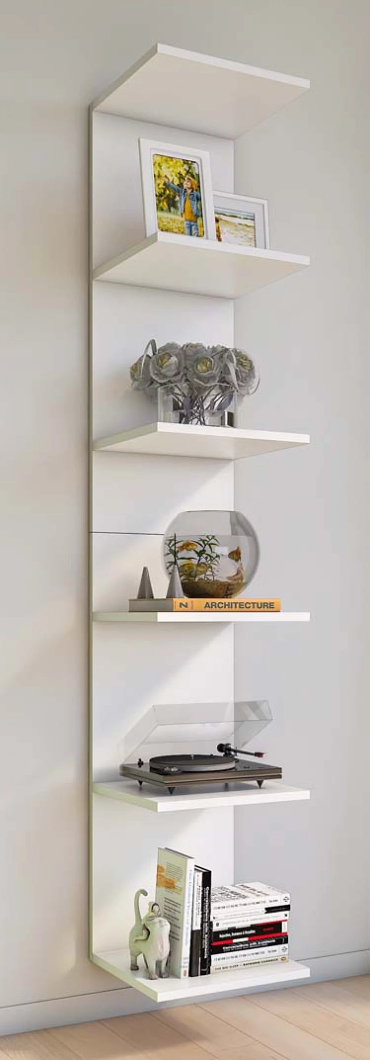 Étagère mural bibliothèque 180 x 35 x  30 cm