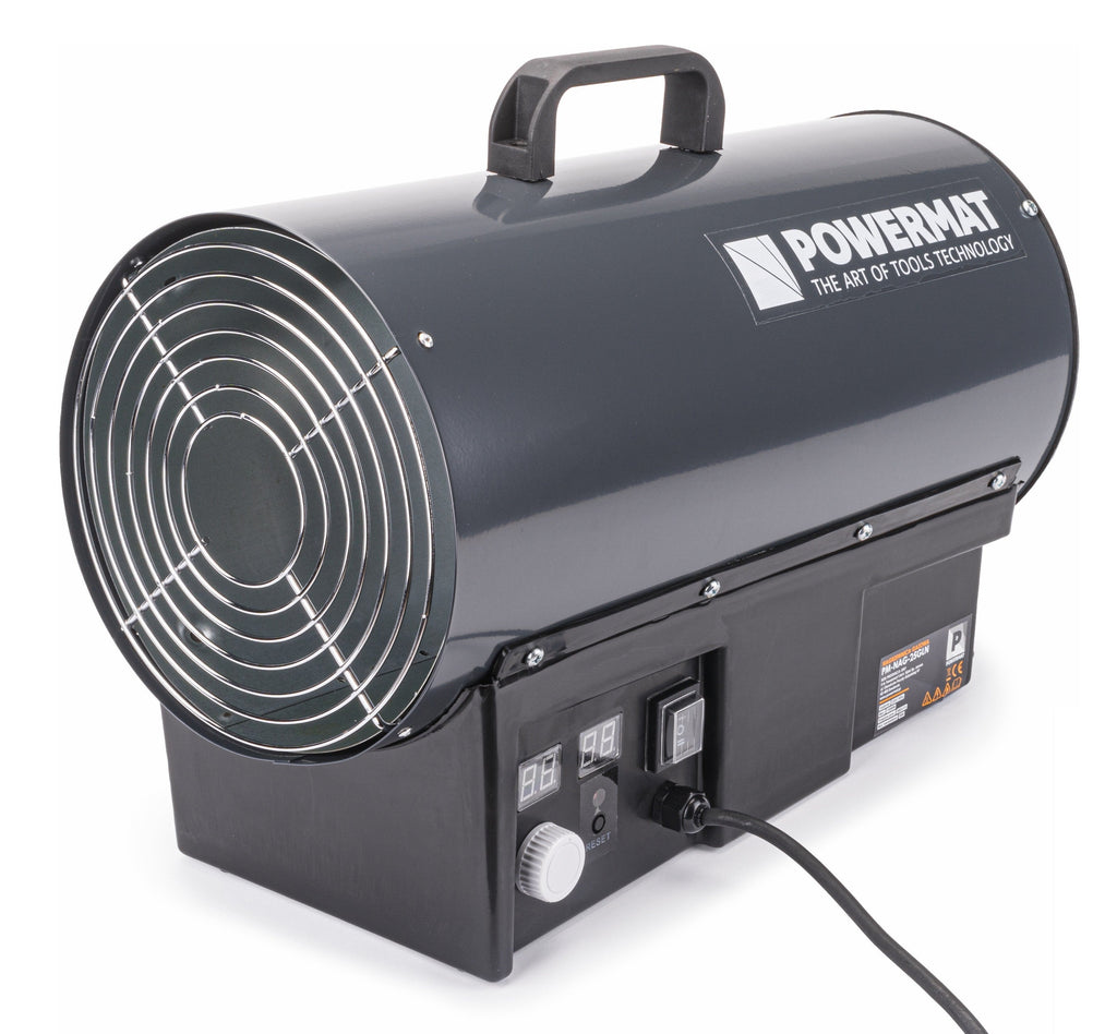 Chauffage Gaz Avec Soufflante Thermostat LCD 25 Kw