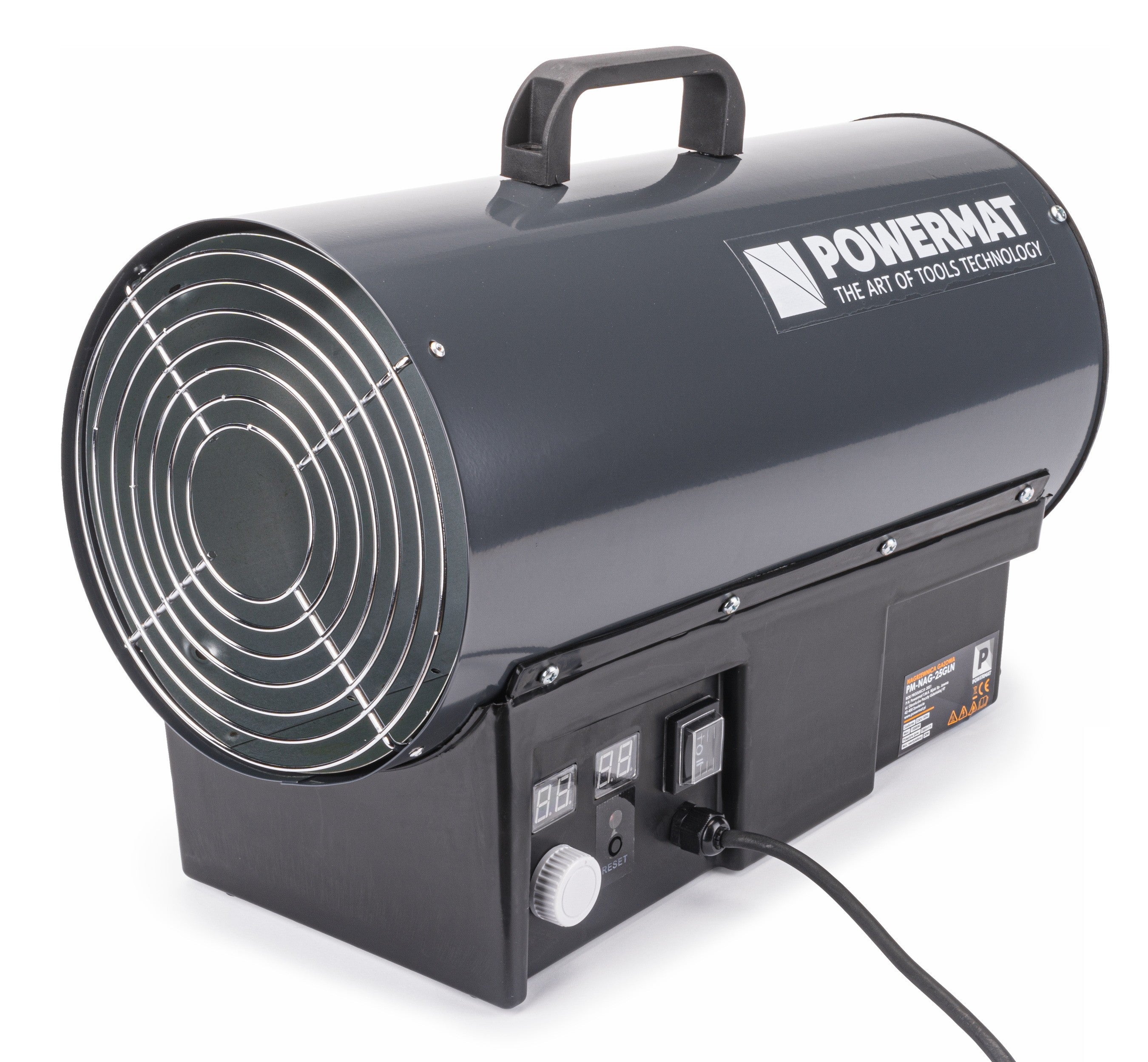Chauffage Gaz Avec Soufflante Thermostat LCD 25 Kw