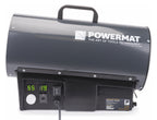 Chauffage Gaz Avec Soufflante Thermostat LCD 25 Kw