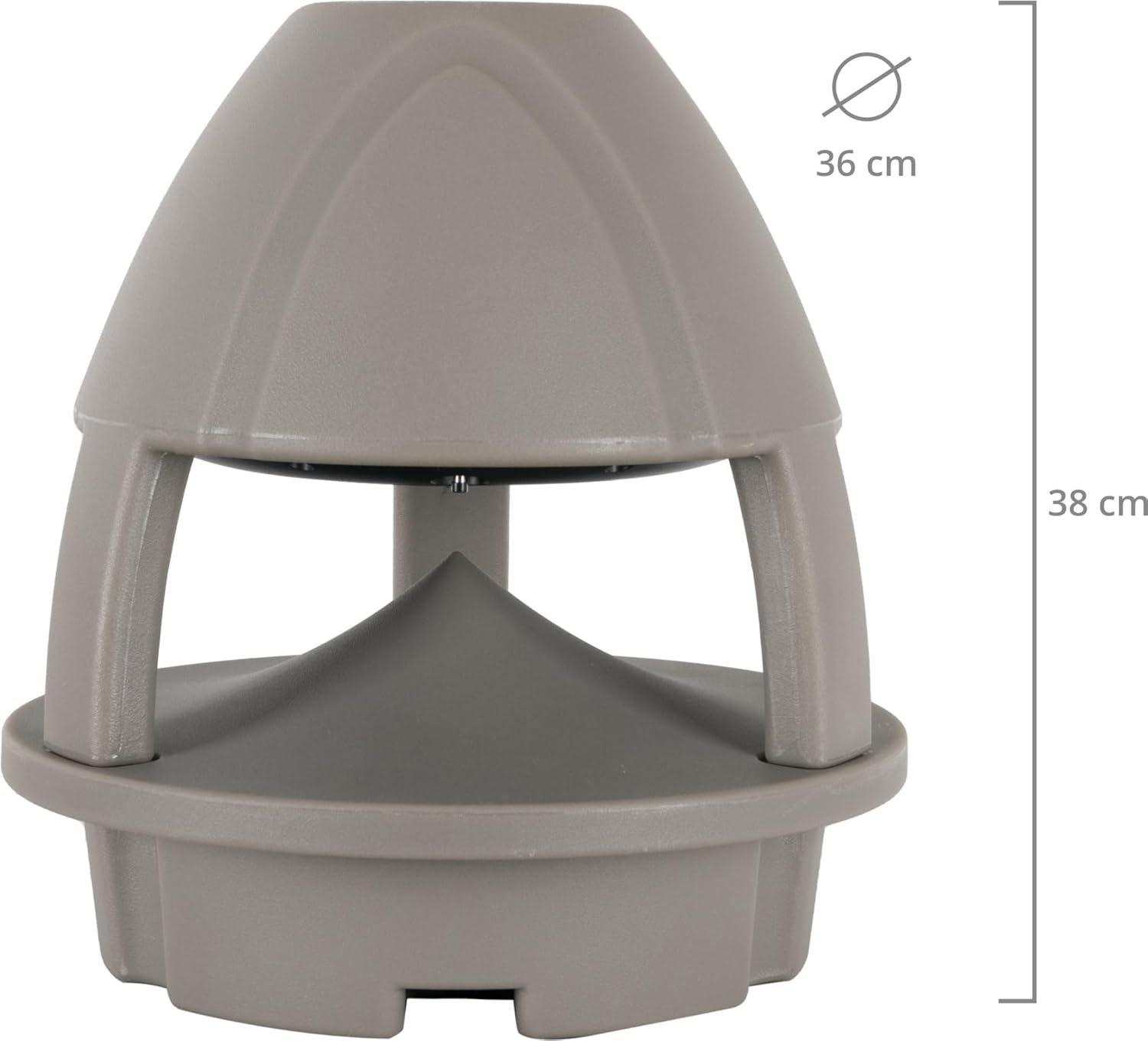 Enceinte Outdoor Active 2 Voies pour Jardin - Portée Bluetooth® 10 mètres -