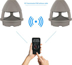 Enceinte Outdoor Active 2 Voies pour Jardin - Portée Bluetooth® 10 mètres -