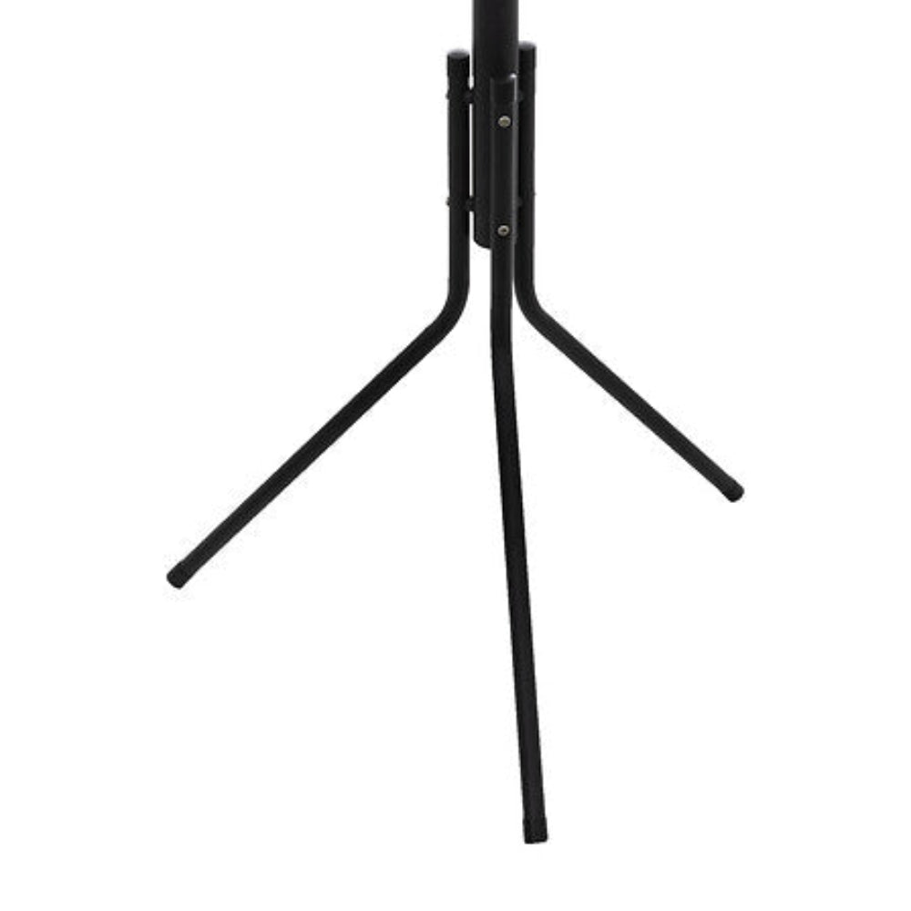 Porte manteau en métal 8 crochets 171 cm noir