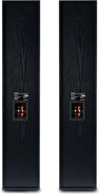Bennett & Ross Paire d'Enceintes HiFi sur Pied 4 Voies (200W RMS, Subwoofer 6,5", 3X Medium 6,5", Tweeter 1"