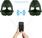 Enceinte Bluetooth d'Exterieur Jardin Haut-parleur Outdoor Etanche IP56 Vert