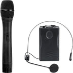 Enceinte Active 12" sur Batterie, 80W RMS, 5h autonomie, Bluetooth, MP3/SD/USB, Micro sans Fil, Casque, télécommande Trolley.