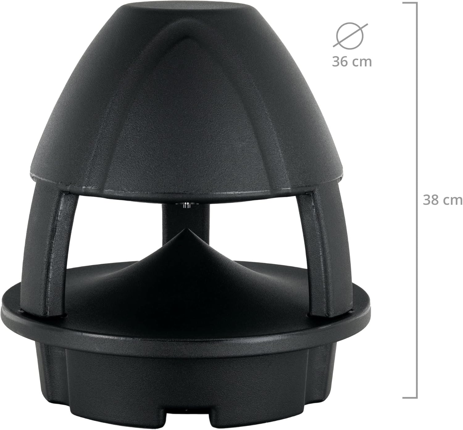 Enceinte Bluetooth d'Exterieur Jardin Haut-parleur Outdoor Etanche IP56 Noir