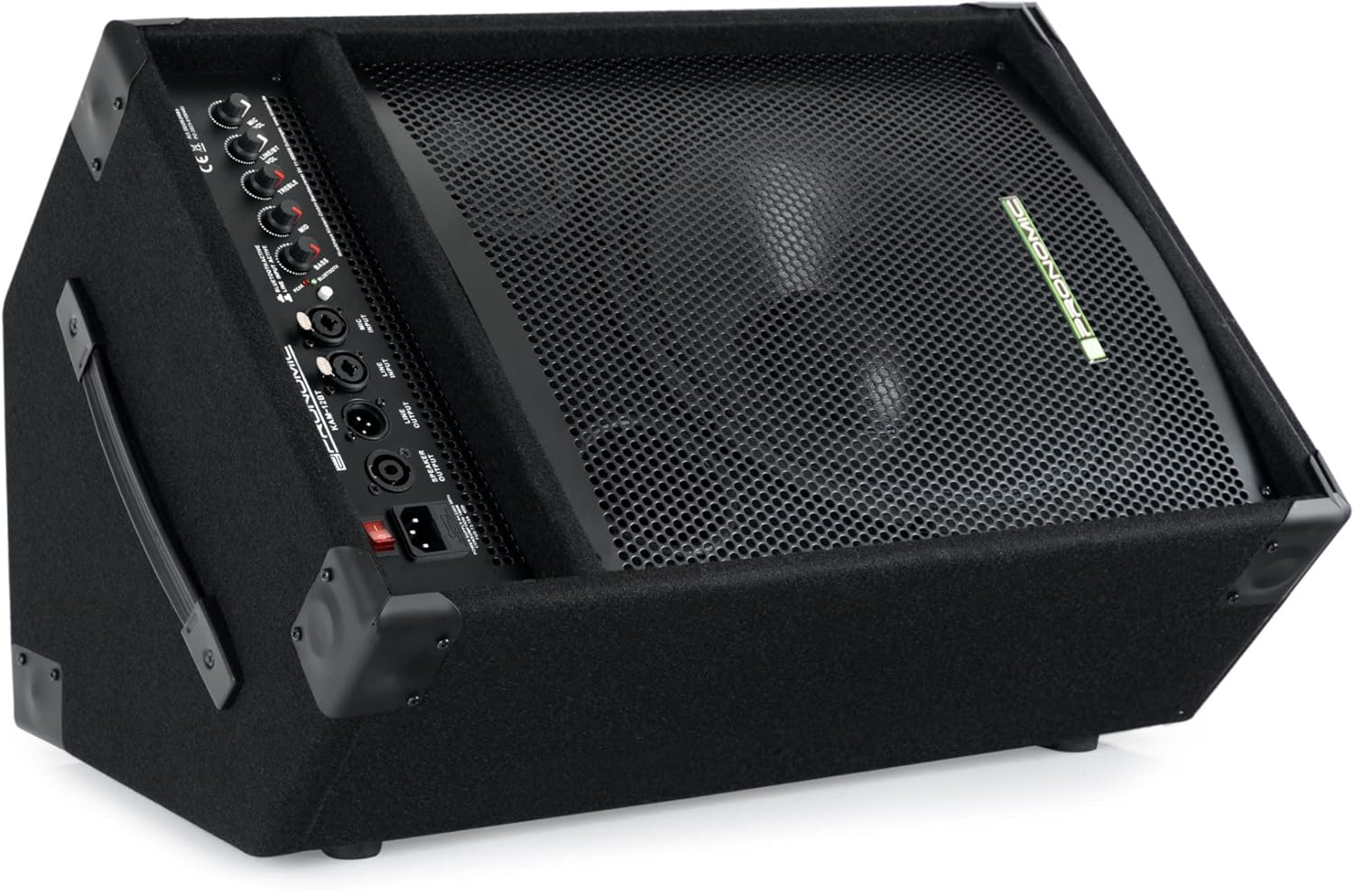 Enceinte PA avec Bluetooth - 120 Watts (RMS), Égaliseur 3 Bandes - Woofer 12" - Tweeter 3"