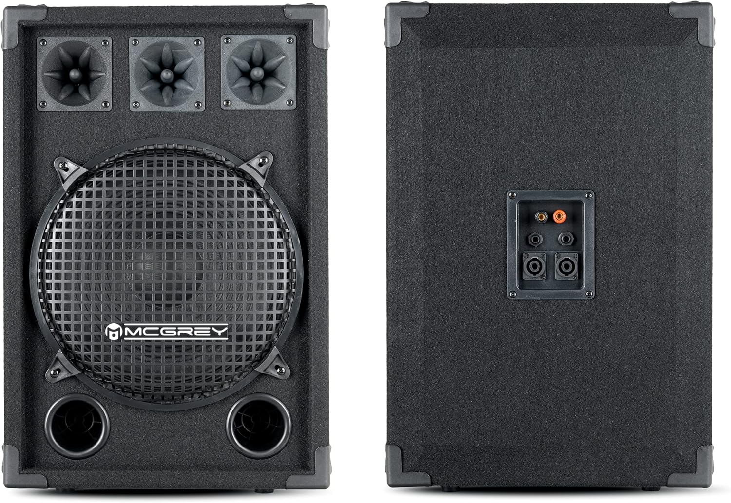 Enceinte Passive DJ PA Sono Haut-Parleur Subwoofer 12'' (30cm) Chassis Bois 600W