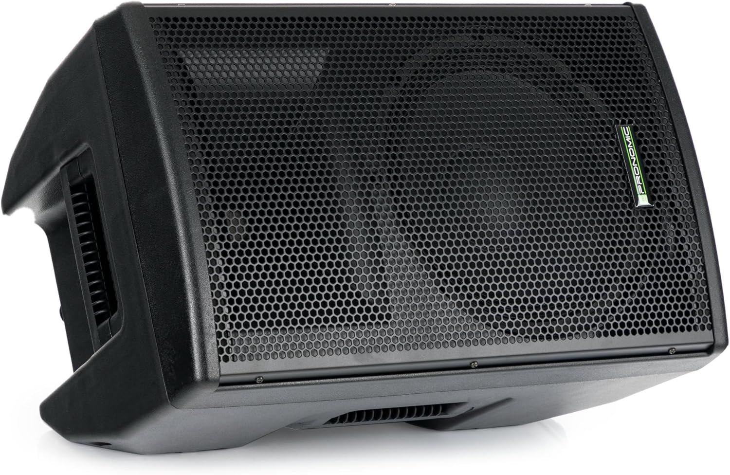 Pronomic E-210 MA - Enceinte 2 Voies Active - Puissance : 100 Watts (RMS) - Woofer 10" + Compression Driver 1,0" - Récepteur Bluetooth et Lecteur MP3 avec USB/SD - Inclinaison Monitor