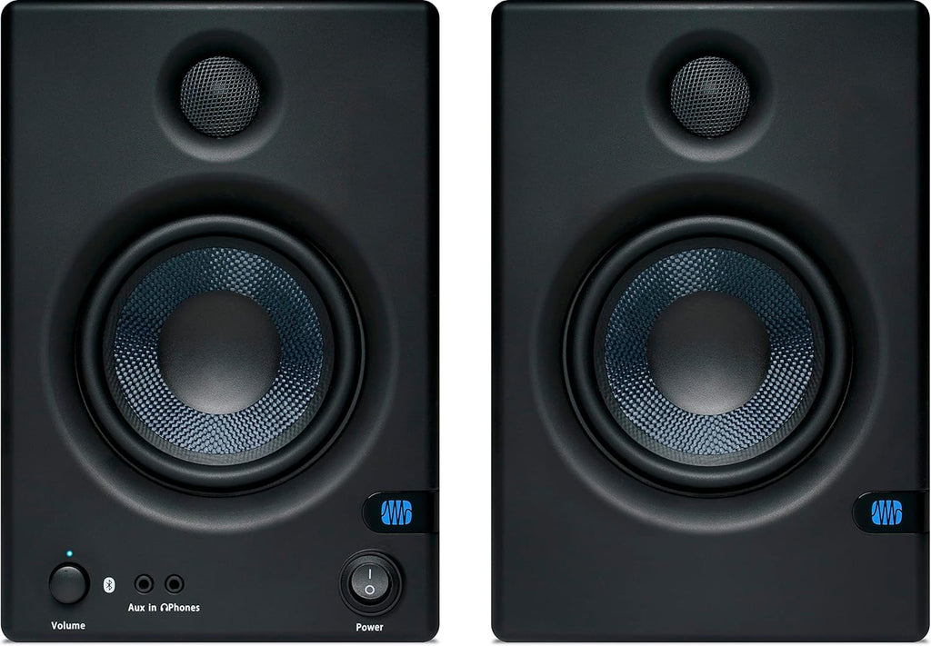 PreSonus Eris 5BT Gen 2, Enceintes Actives 5" de Bureau avec Bluetooth Qualite Studio, 100 W