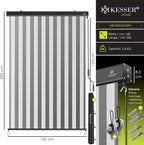 Store vertical 160 x 250 cm  Mécanisme à manivelle  balcon - Protection solaire et brise-vue
