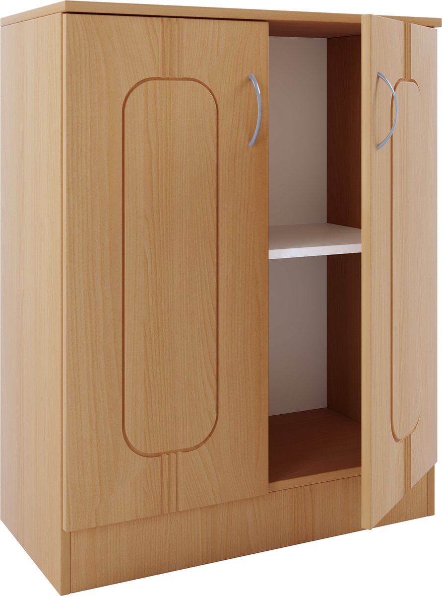 Commode buffet en bois  Balia 2 portes battantes