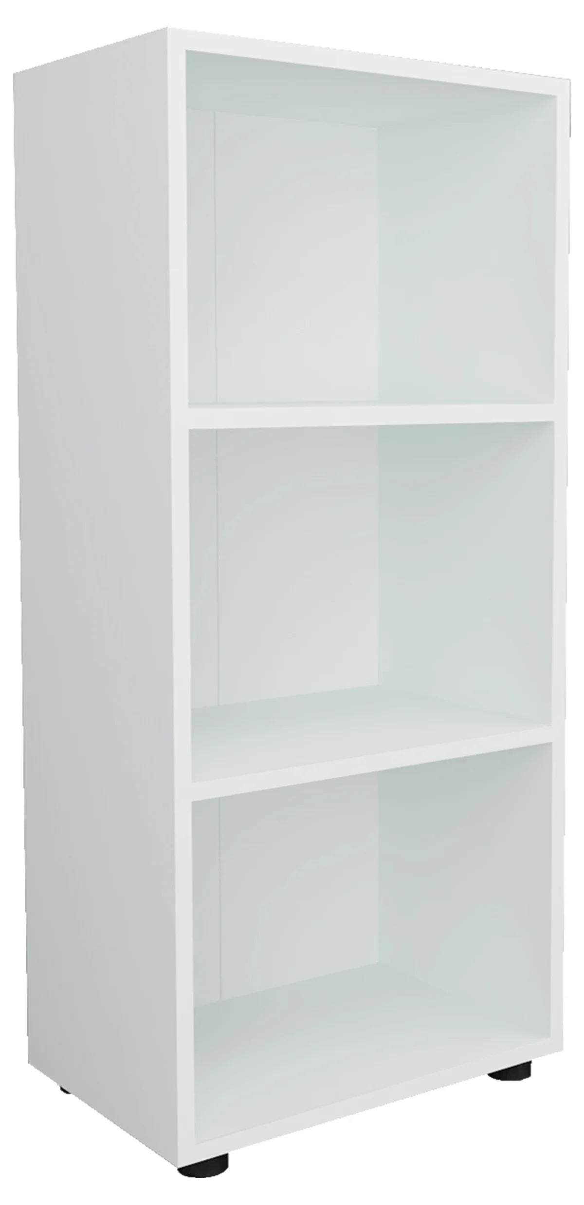 Étagère de bureau en bois, classeur, livres