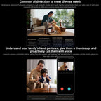 Caméra Intelligente Xiaomi Mijia 4 Zoom Hybride 9X 4K IA Reconnaissance Visage