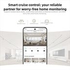 Caméra Intelligente Xiaomi Mijia 4 Zoom Hybride 9X 4K IA Reconnaissance Visage