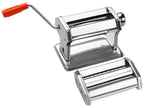 Machine À Pâtes Manuelle 3 En 1 Avec Laminoir Et Coupe Pâtes En Acier Inoxydable