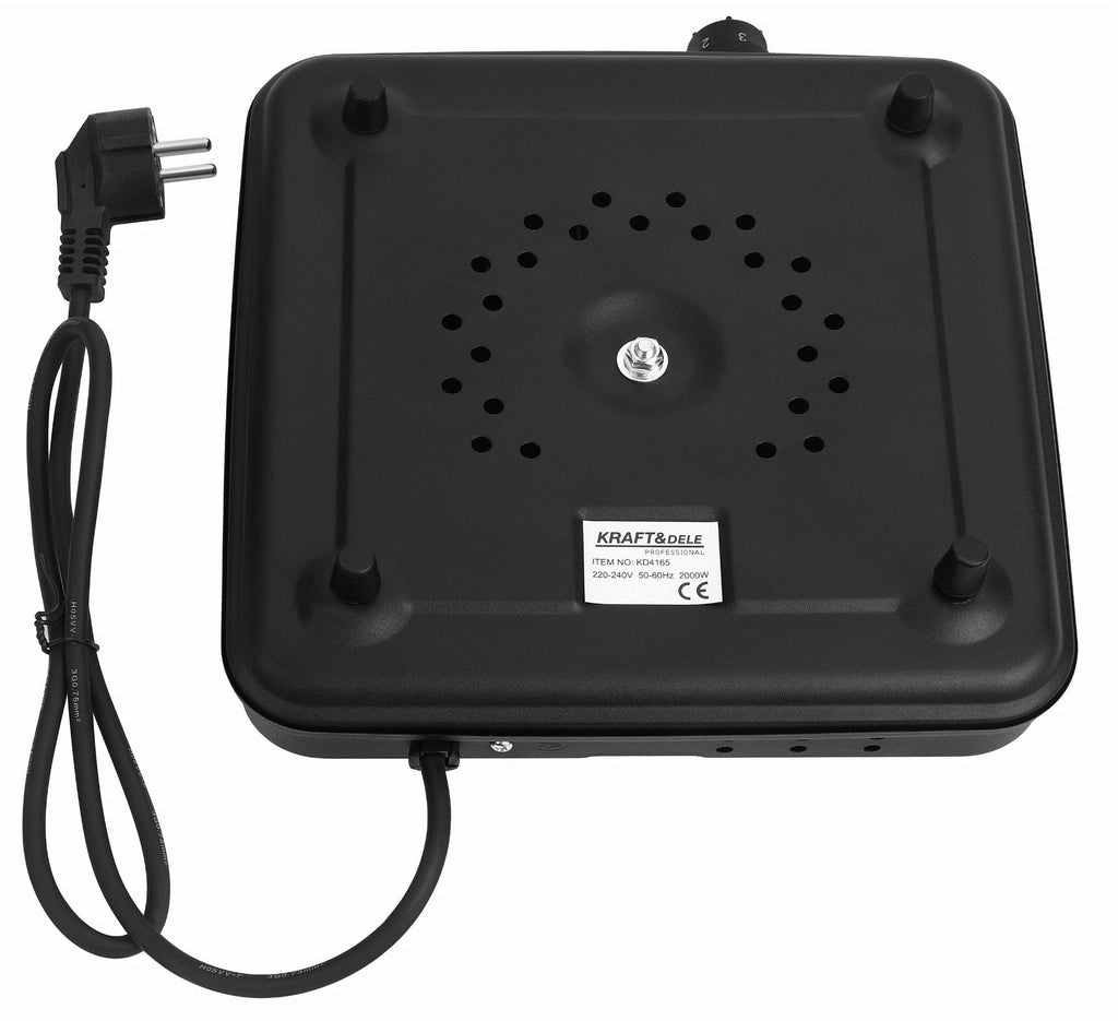 Plaque de cuisson électrique 2000W 185 mm