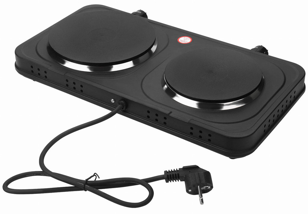 Double plaque de cuisson electrique 2600W 155+185mm