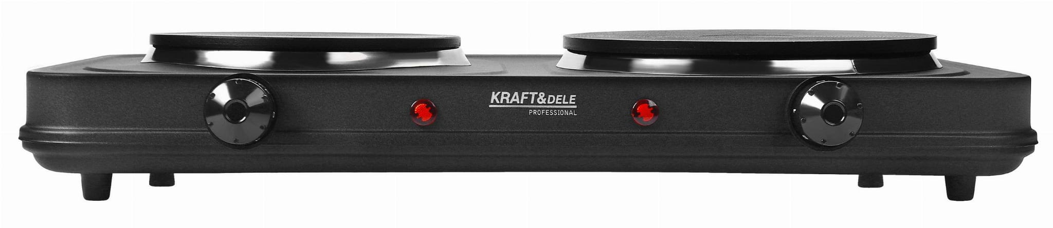 Double plaque de cuisson electrique 2600W 155+185mm