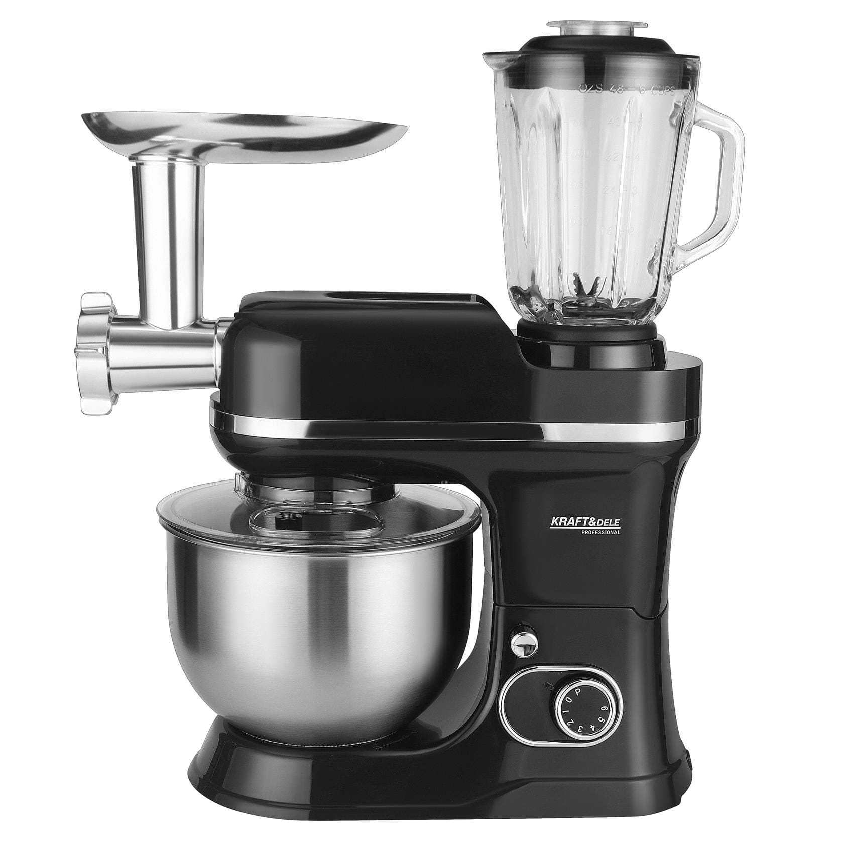 Robot de cuisine 3000 W Puissance 5 L Avec Accessoires Multifonctions